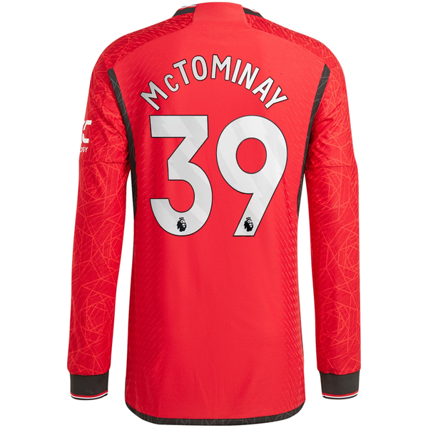 adidas Manchester United Authentic Scott McTominay Long Sleeve