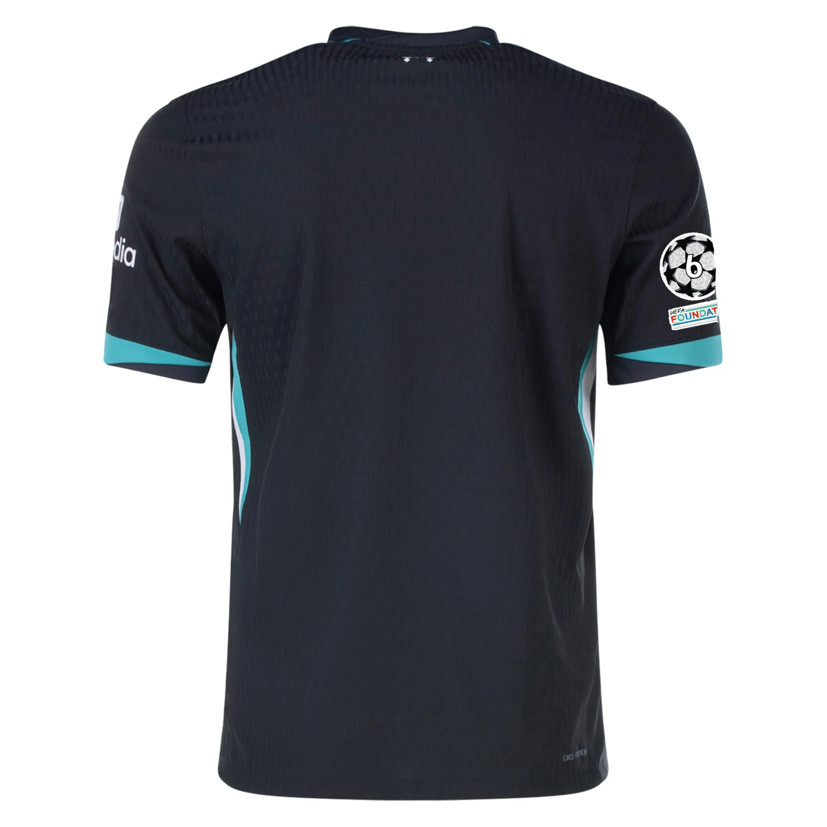 Nike Liverpool Authentic Away Jersey w/ Champions League 24/25 (Night Forest/Washed Teal)