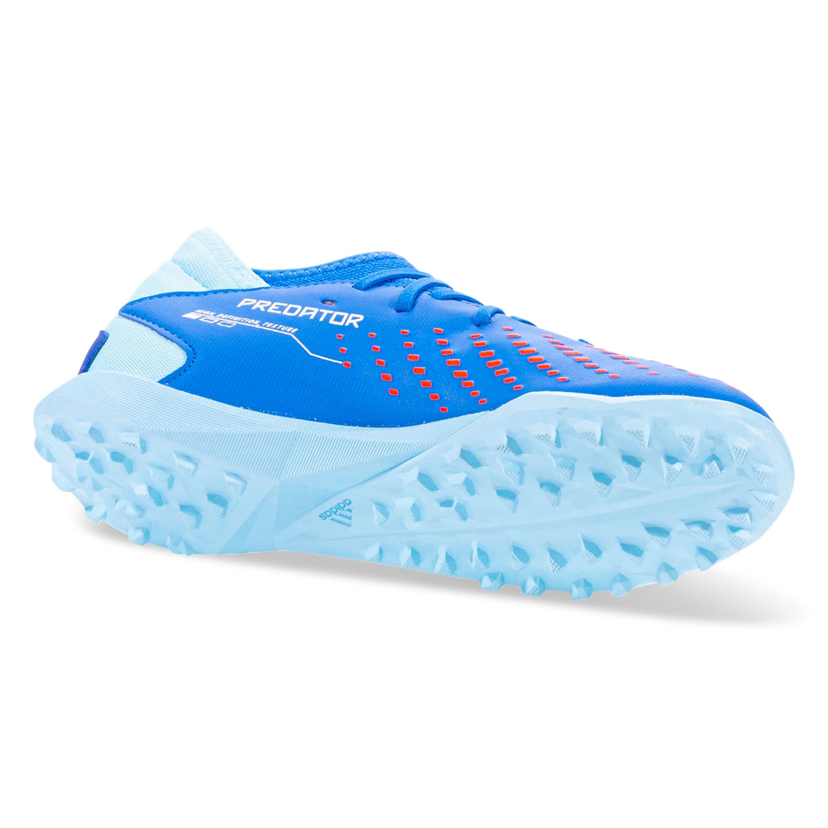 adidas Youth Predator Accuracy.3 Turf Soccer Shoes (Bright Royal/Cloud White/Bliss Blue)