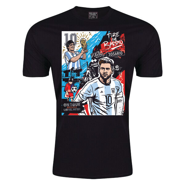 Argentina Messi &amp; Maradona Collage T-Shirt | Soccer Wearhouse