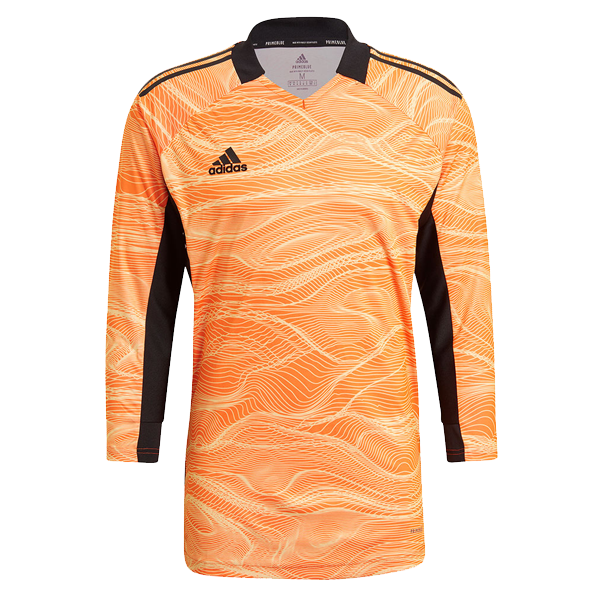 adidas Mens Condivo 21 Goalkeeper Jersey (Orange/Black)