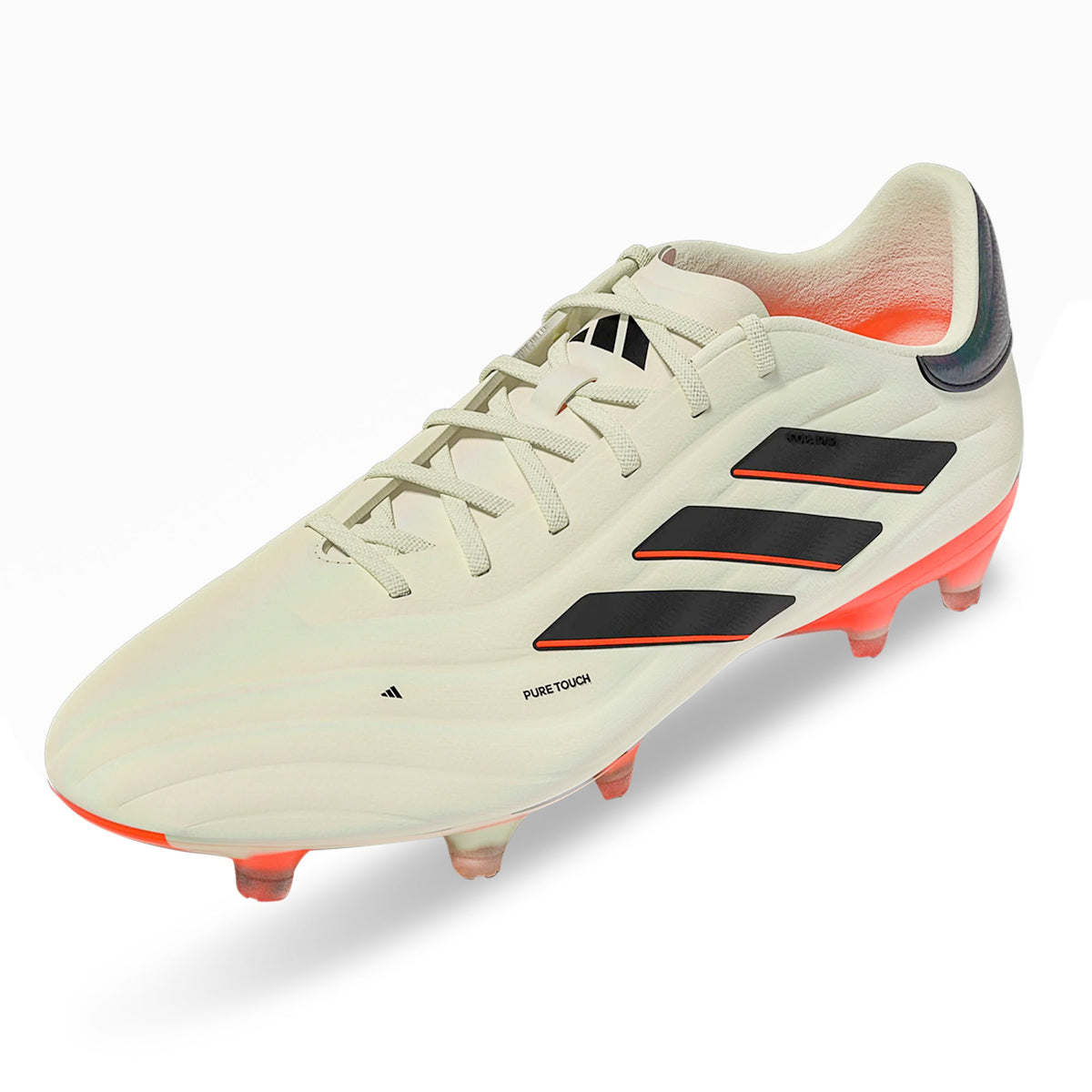 adidas Copa Pure 2 Elite Firm Ground Soccer Cleats (Ivory/Core Black)