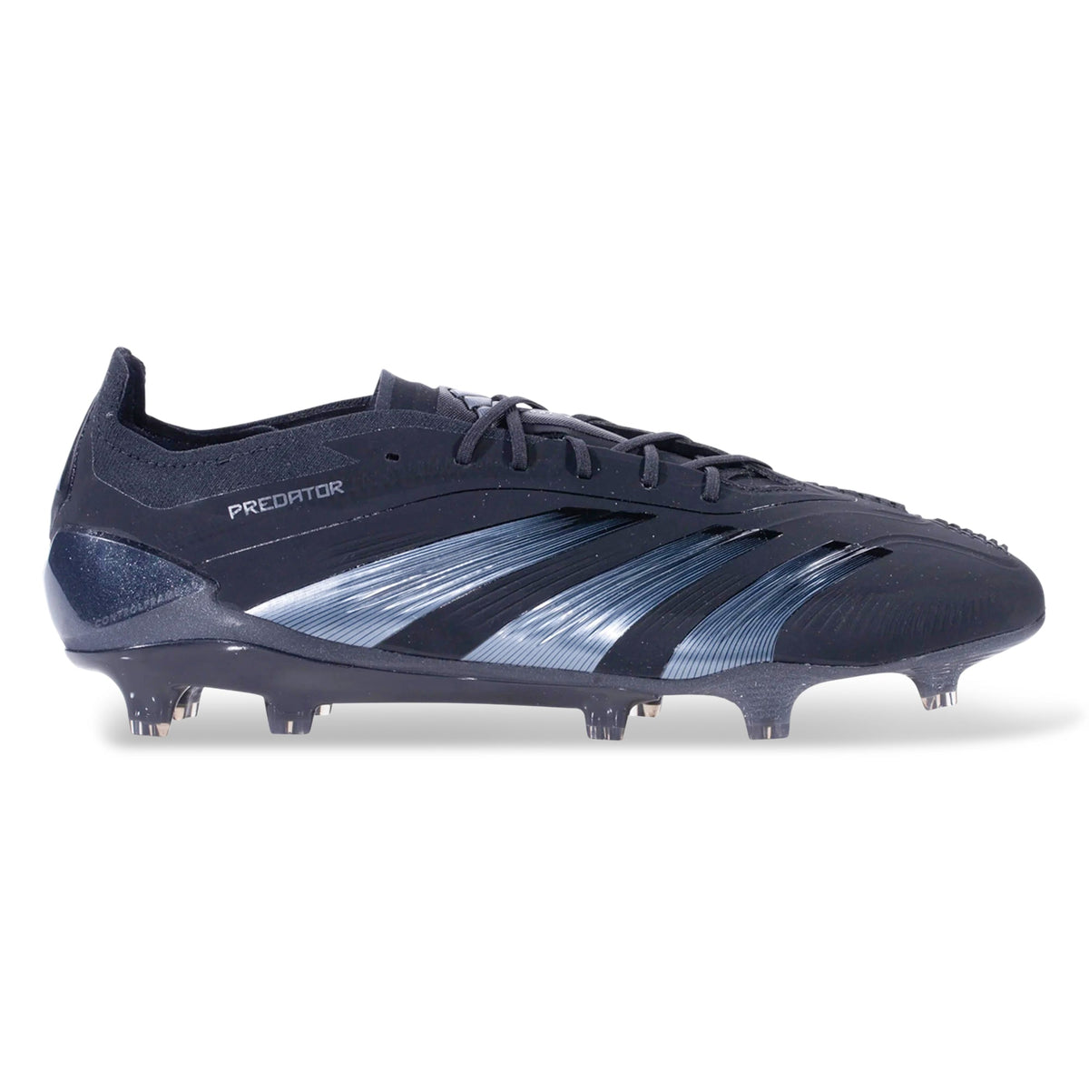 adidas Predator Elite Firm Ground Soccer Cleats (Black/Black)