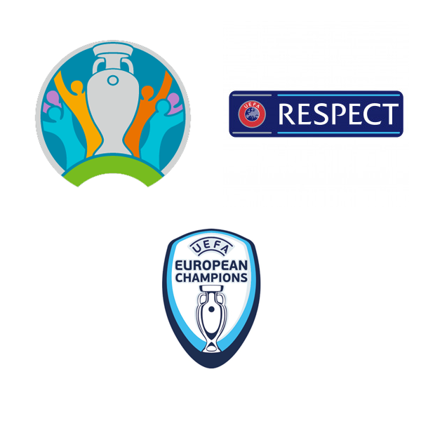 Portugal Euro 2021 Champion Patch Set