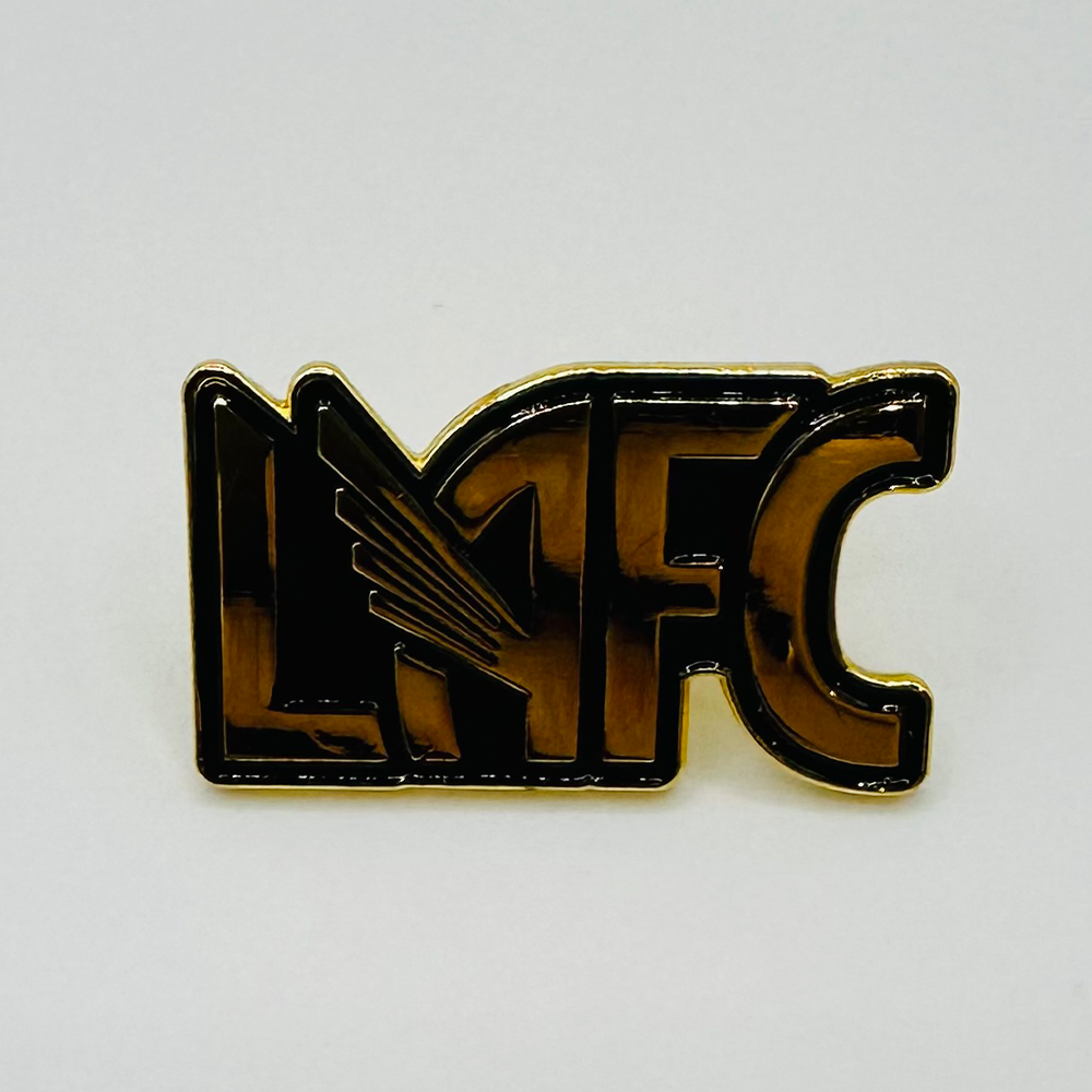LA Galaxy Retro Logo Enamel Pin