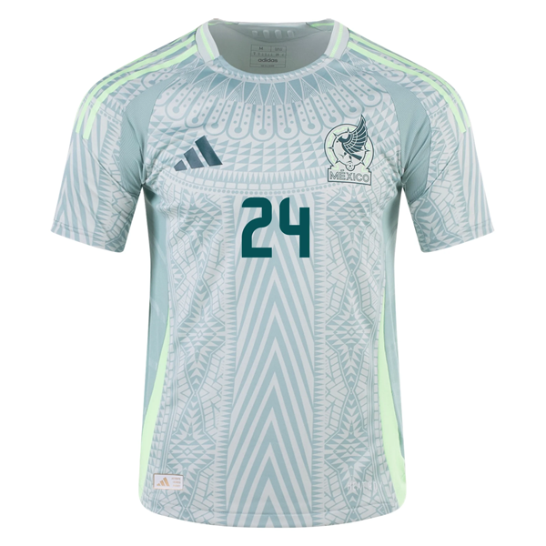 adidas Mexico Luis Chávez Away Jersey 24/25 (Linen Green)