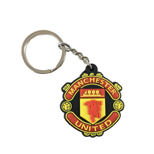 Manchester United Rubber Keychain | Soccer Wearhouse