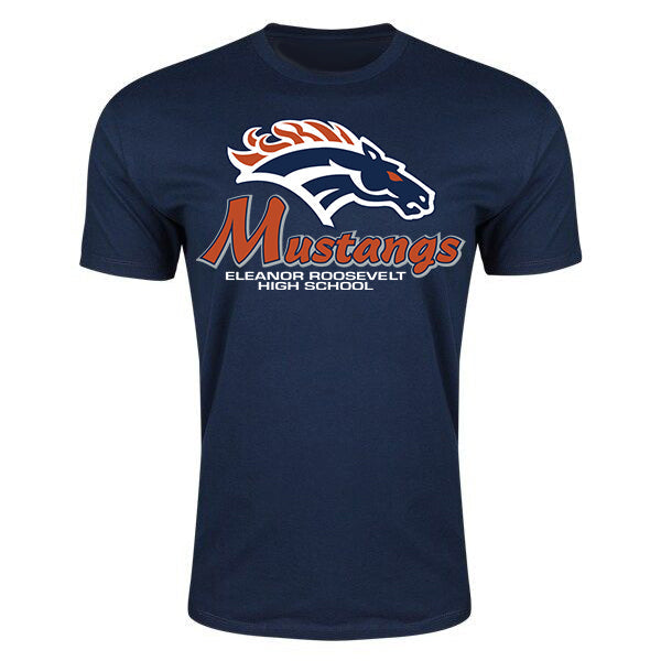 Roosevelt Mustangs T-Shirt (Navy) | Soccer Wearhouse