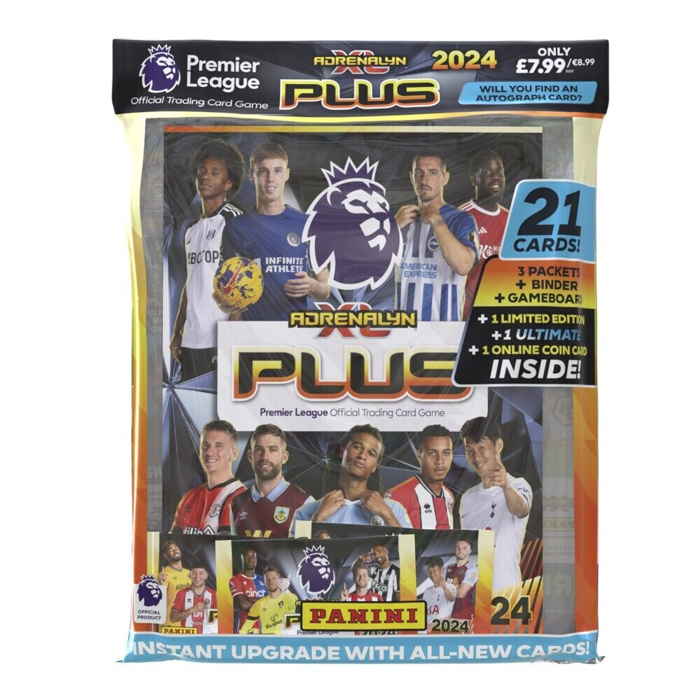 Panini Premier League 2024 Adrenalyn XL Plus Trading Card Stater Pack