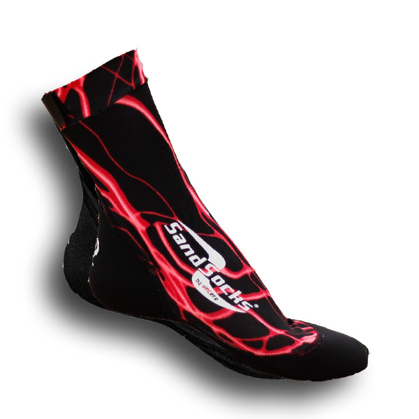 Sand Socks (Red Lightning) | Soccer Wearhouse