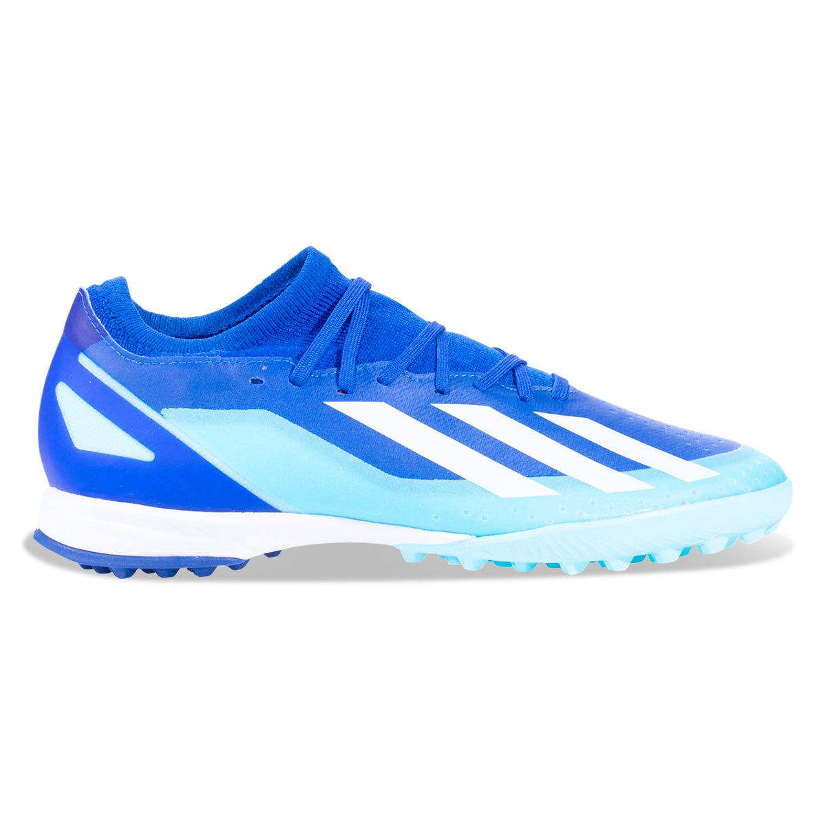 adidas X Crazyfast.3 Turf Soccer Shoes (Bright Royal/Cloud White/Solar Red)