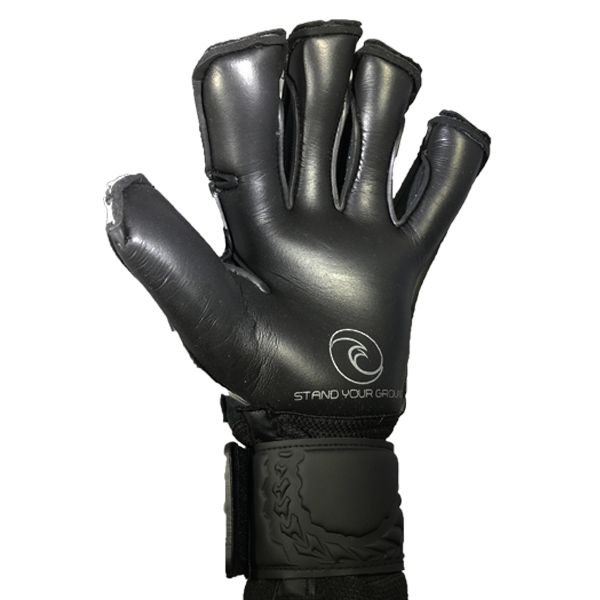 West Coast Kona Blacked Out Edition Fingersave Goalkeeper Gloves (Black) | Soccer Wearhouse