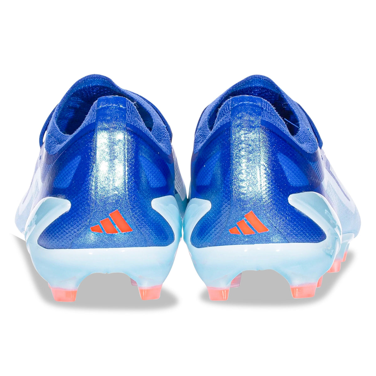 adidas X Crazyfast.1 Firm Ground Soccer Cleats (Bright Blue/Cloud White/Solar Red)