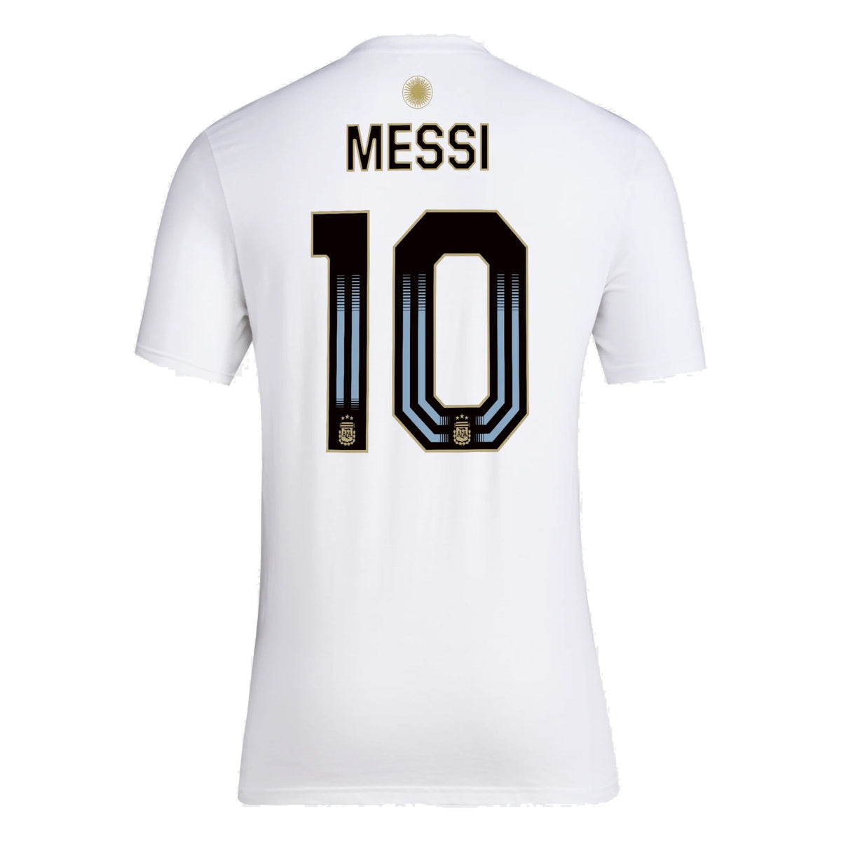 adidas Messi Argentina T-Shirt (White)