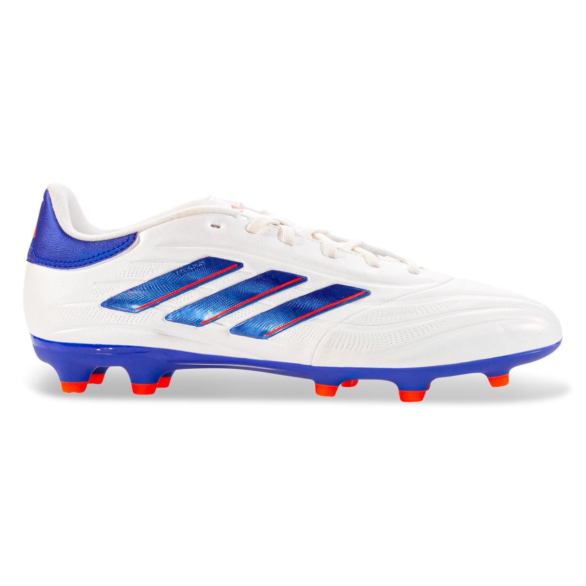 adidas Copa Pure 2 League FG (White/Lucid Blue/Solar Red)