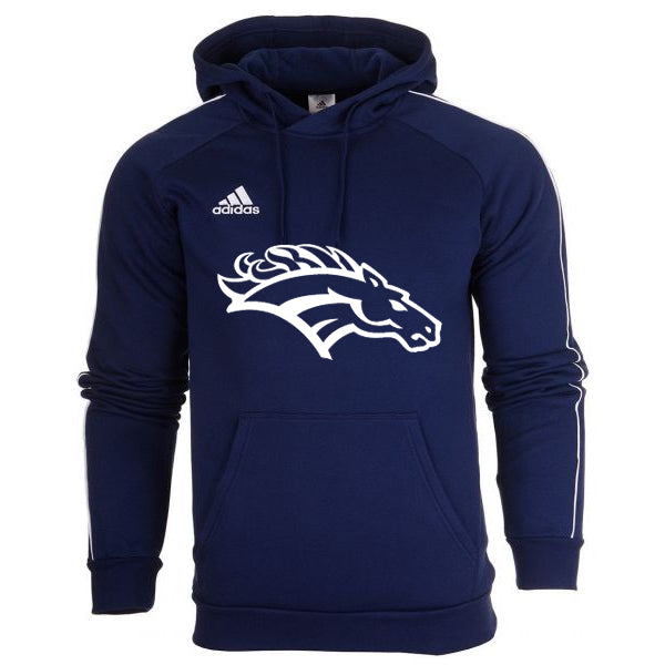 adidas Roosevelt Mustangs Core 18 Hoody (Navy) | Soccer Wearhouse