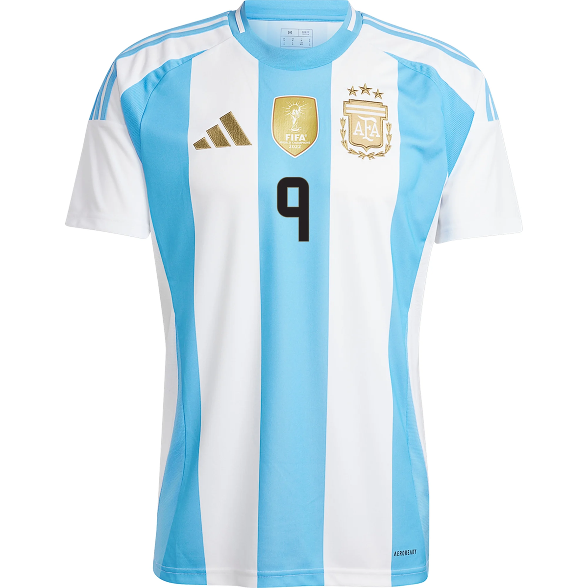 adidas Argentina Julian Alvarez Home Jersey 24/25 (White/Blue Burst)