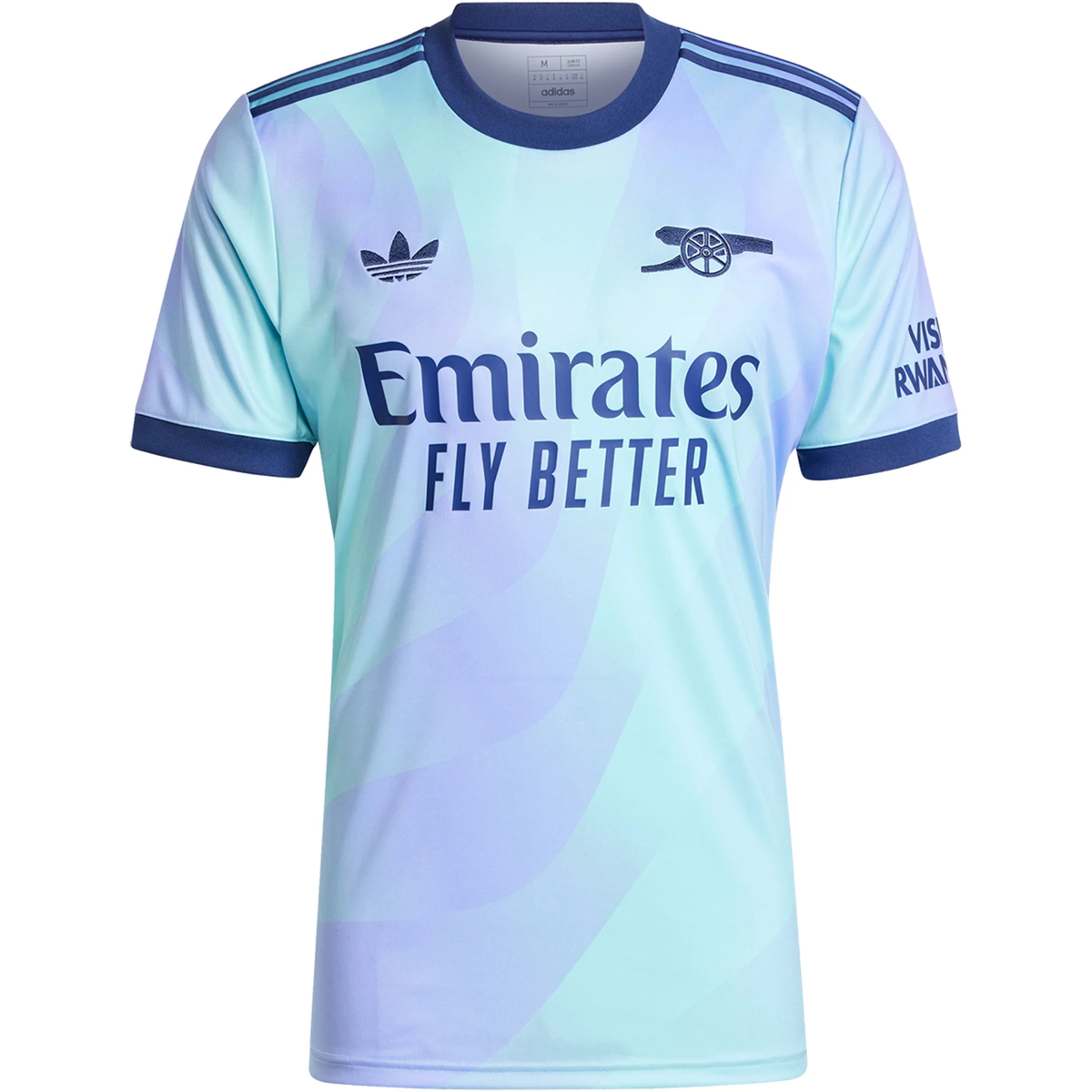 adidas Arsenal Third Jersey 24/25 (Clear Aqua/Light Flash Purple)