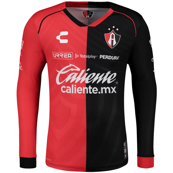 Charly Atlas Home Long Sleeve Away Jersey 24/25 (Red/Black)