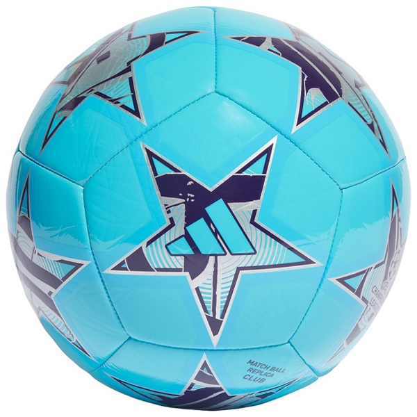 adidas Champions League Club Ball 23/24 (Bright Cyan/Dark Pulse)