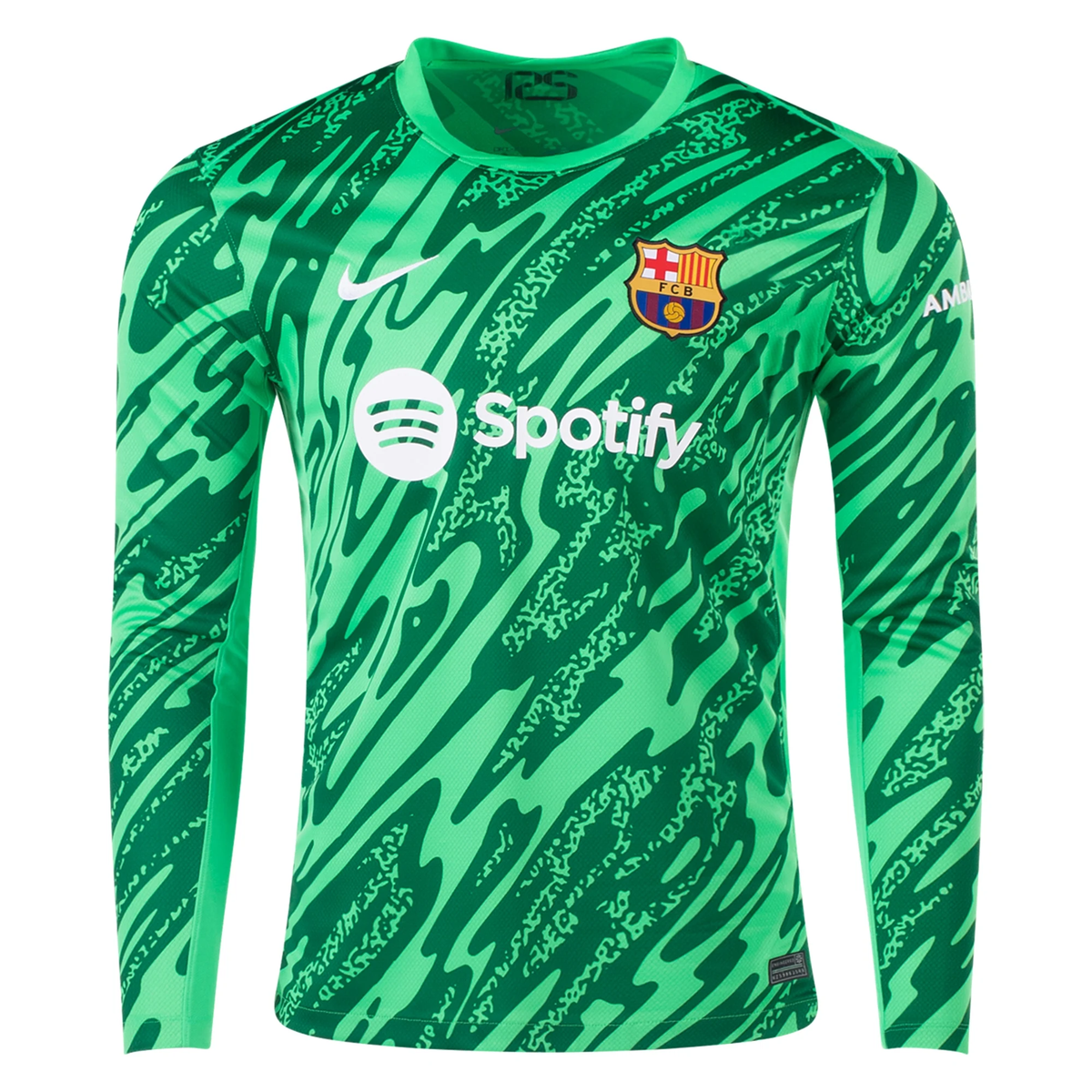 Nike Barcelona Goalkeeper Jersey 24/25 (Green Spark/Pine Green/White)