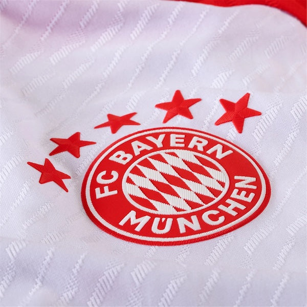 adidas Bayern Munich Authentic Jamal Musiala Home Jersey w/ Bundesliga Champions Patch 23/24 (White/Red)