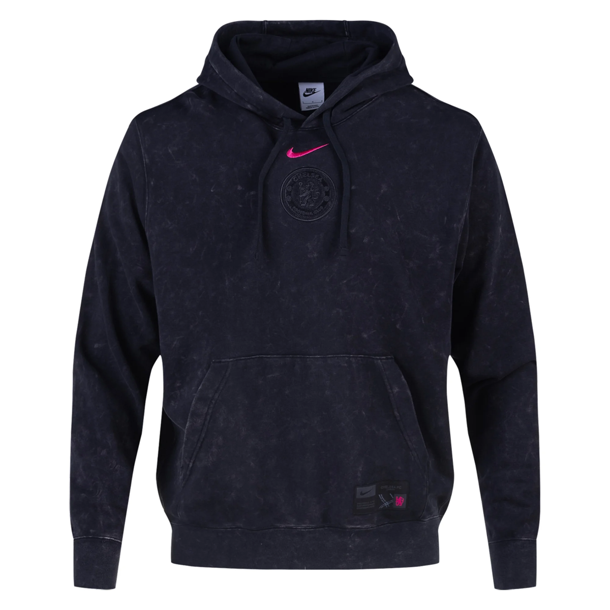 Nike Chelsea Club Third Hoodie 24/25 (Black/Pink Prime)