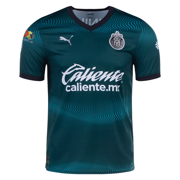 Puma Chivas Chicharito Third Jersey w/ Liga MX Patch 23/24 (Malachite)