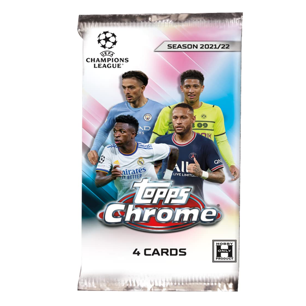 Topps Chrome Champions League Trading Cards (Single Pack)