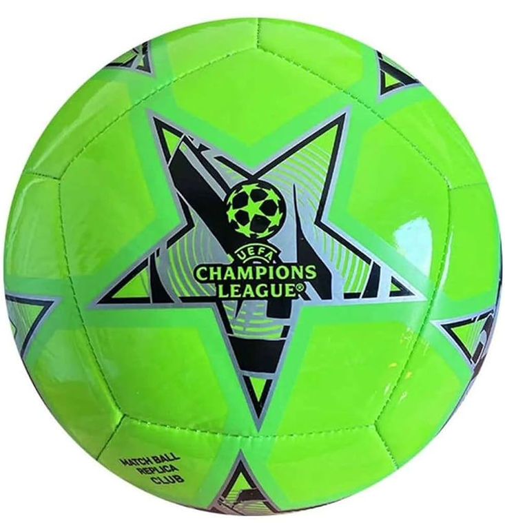 adidas UEFA Champions League Club Ball 23/24 (Solar Green/Silver Metallic)