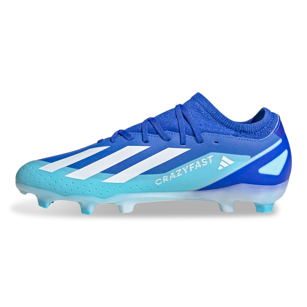 adidas X Crazyfast.3 Firm Ground Soccer Cleats (Bright Royal/Bliss Blue)