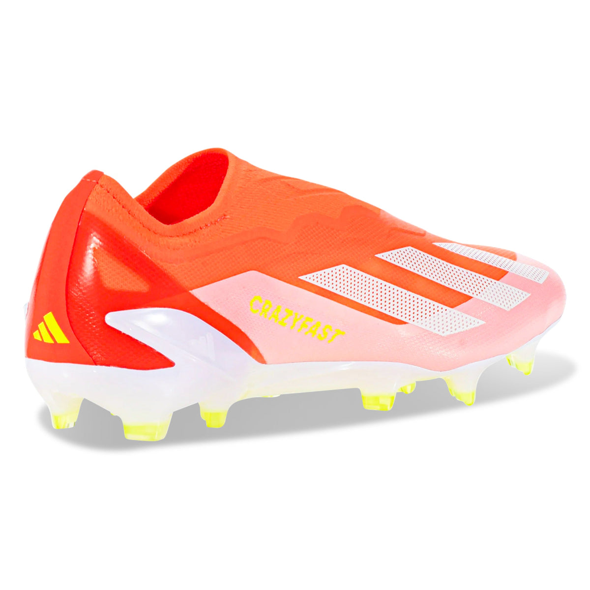 adidas X Crazyfast Elite LL FG Soccer Cleats (Solar Red/White/Solar Yellow)