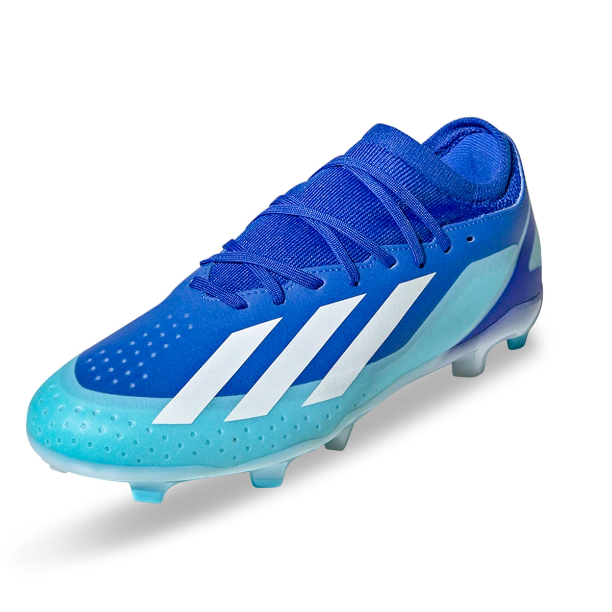 adidas X Crazyfast.3 Firm Ground Soccer Cleats (Bright Royal/Bliss Blue)