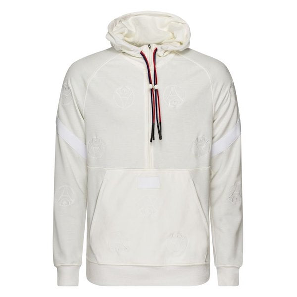 Nike Paris Saint-Germain Dri-Fit 1/2 Zip Hoodie (Sail/White)