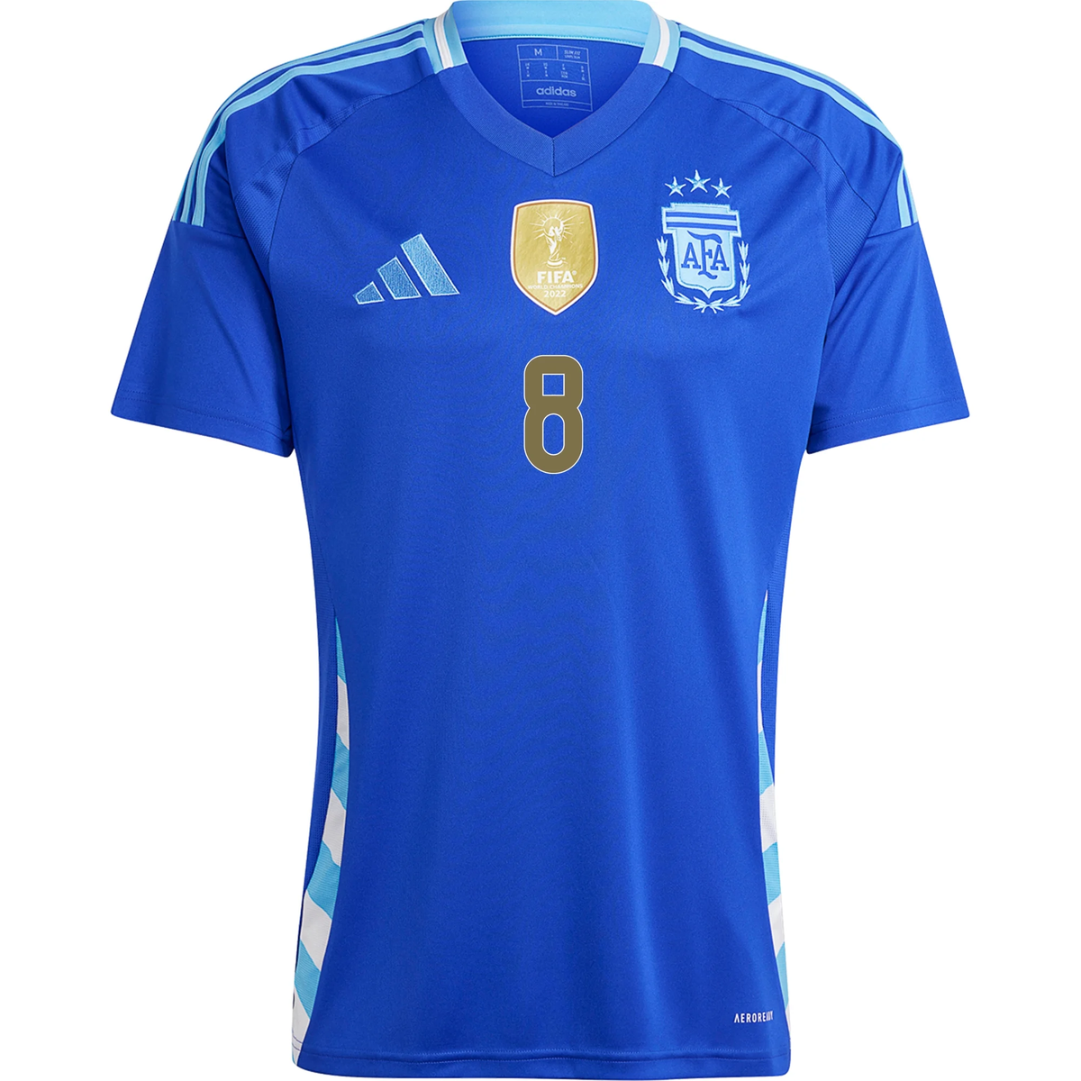 adidas Argentina Enzo Fernández Away Jersey 24/25 (Lucid Blue/Blue Burst)