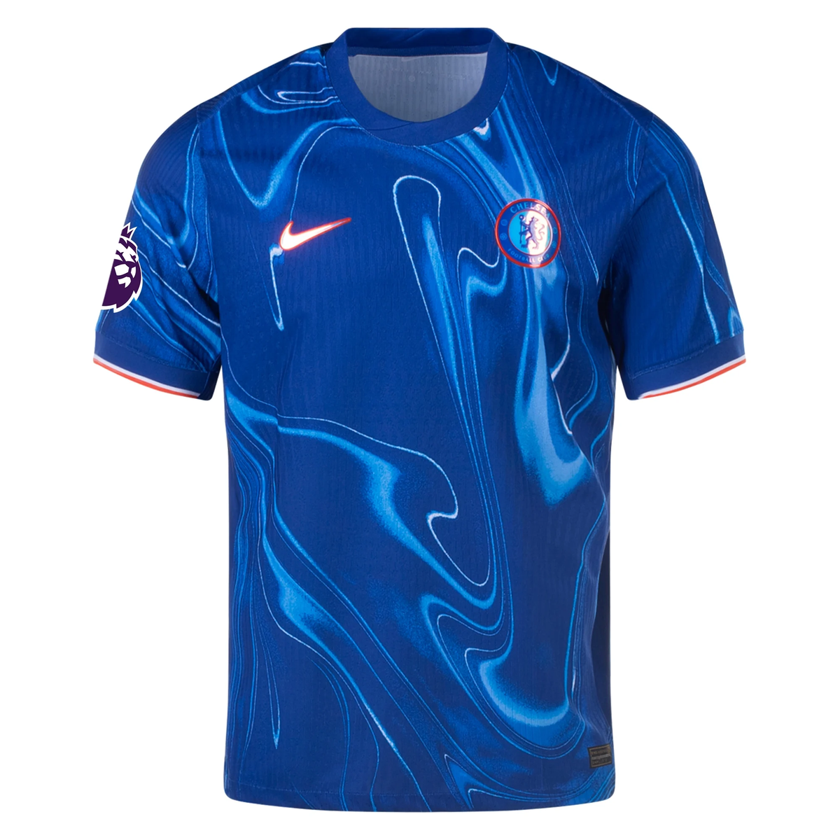 Nike Chelsea Authentic Enzo Fernandez Home Jersey w/ EPL Patch 24/25 (Rush Blue/Team Orange)