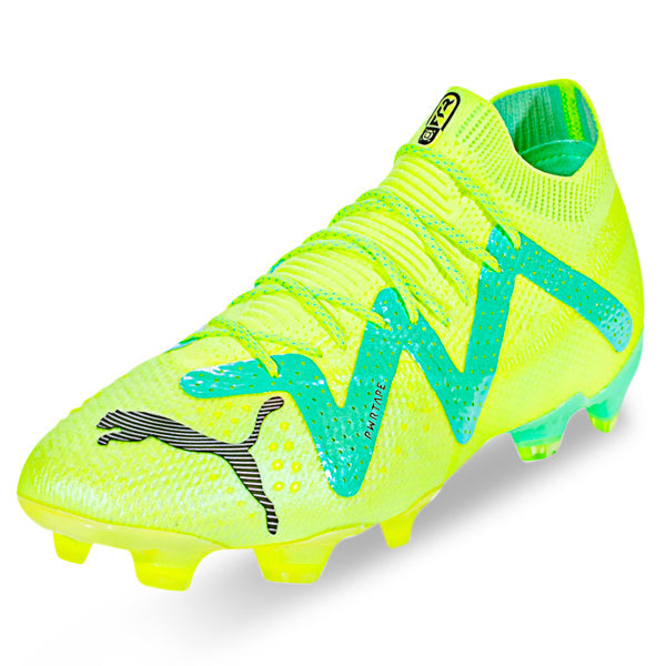 Puma Future Ultimate FG/AG Soccer Cleats (Fast Yellow/Black Peppermint)