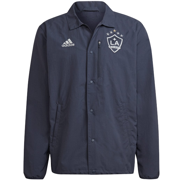 Adidas LA Galaxy Soccer Anthem Jacket In Navy