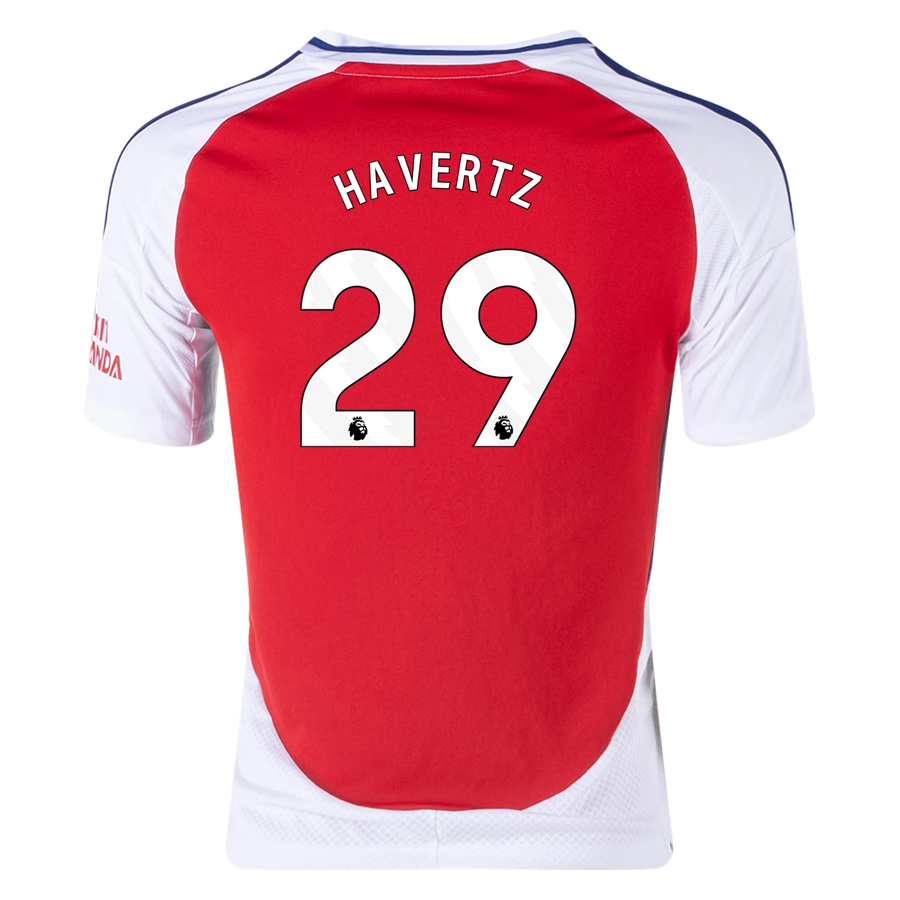 adidas Youth Arsenal Kai Havertz Home Jersey 24/25 (Better Scarlet/White)