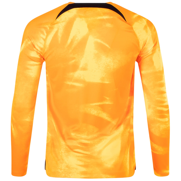 Nike Netherlands Long Sleeve Home Jersey 22/23 (Laser Orange/Black)