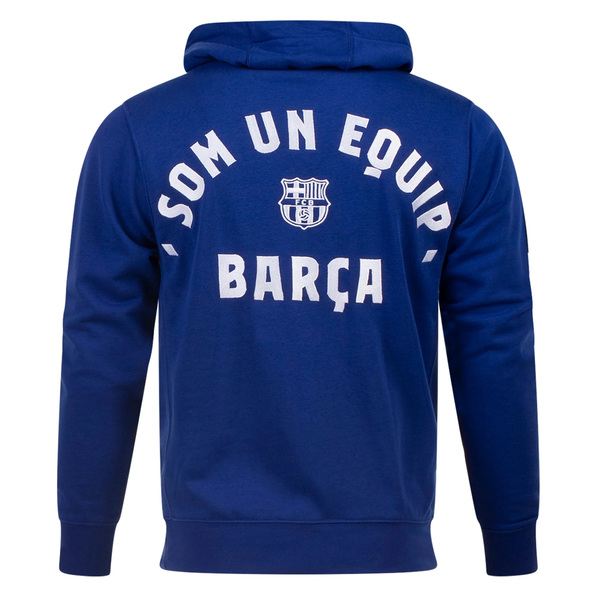 Nike Barcelona Club Fleece Hoodie 23/24 (Deep Royal Blue/White)