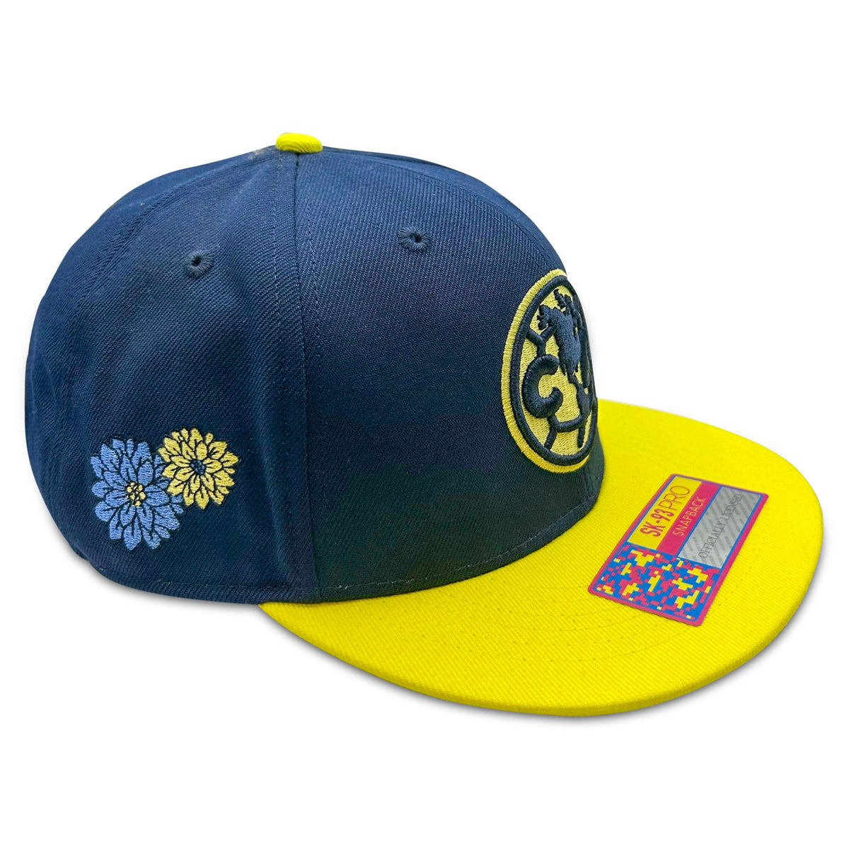 Fan Ink Club America Dia De Los Muertos Hat (Navy/Yellow)