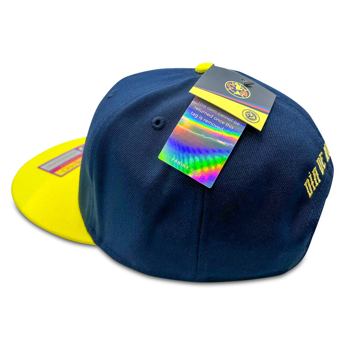 Fan Ink Club America Dia De Los Muertos Hat (Navy/Yellow)