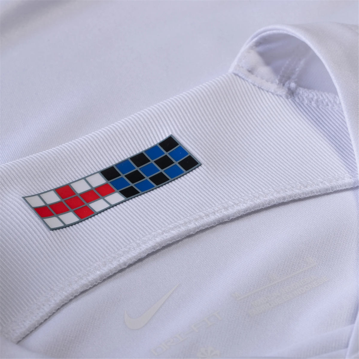 Nike Inter Milan Francesco Acerbi Away Jersey w/ Series A + Copa Italia Patches 23/24 (White/Lyon Blue)