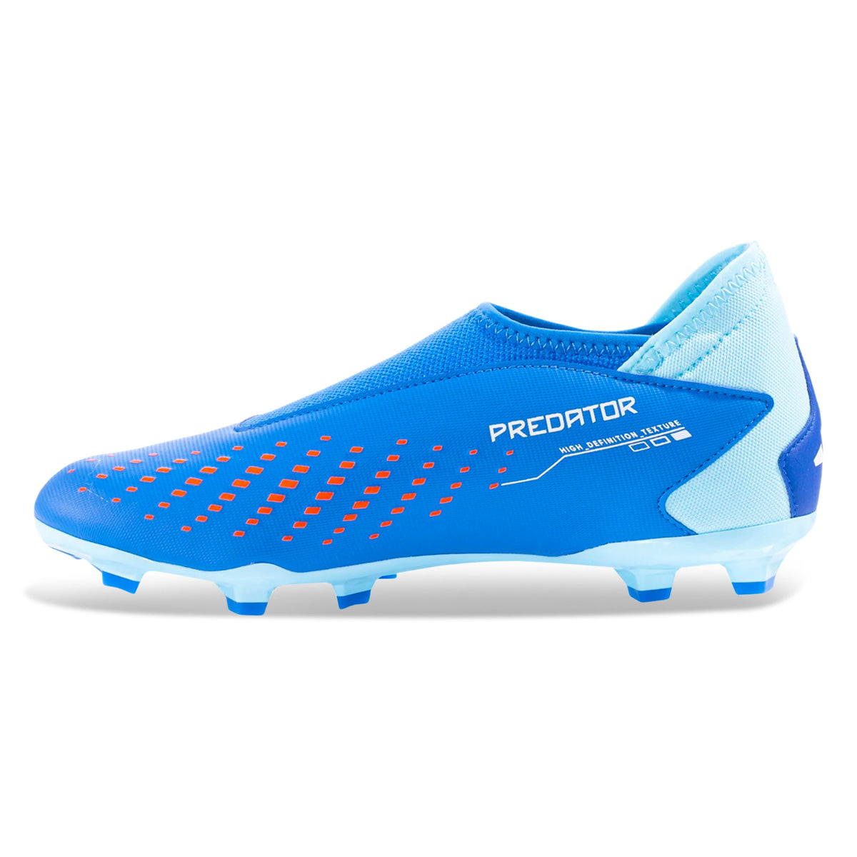 adidas Jr. Predator Accuracy.3 LL Firm Ground Soccer Cleats (Bright Royal/Cloud White)