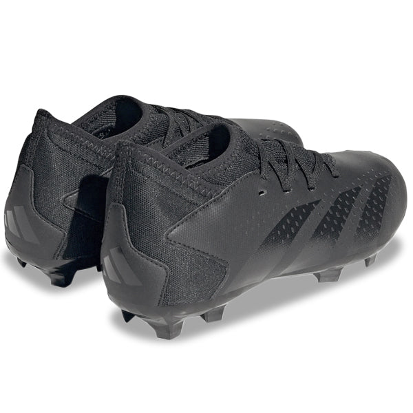 adidas Jr. Predator Accuracy.3 Firm Ground Soccer Cleats (Core Black)