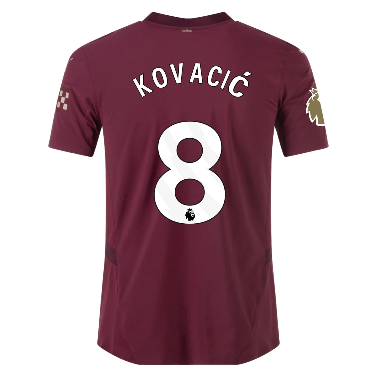 Puma Manchester City Authentic Mateo Kovačić Third Jersey w/ EPL + Club World Cup Patch 24/25 (Dark Jasper)