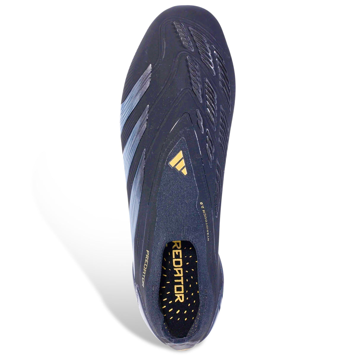 adidas Predator Elite LL FG Soccer Cleats (Black/Iron Metallic)