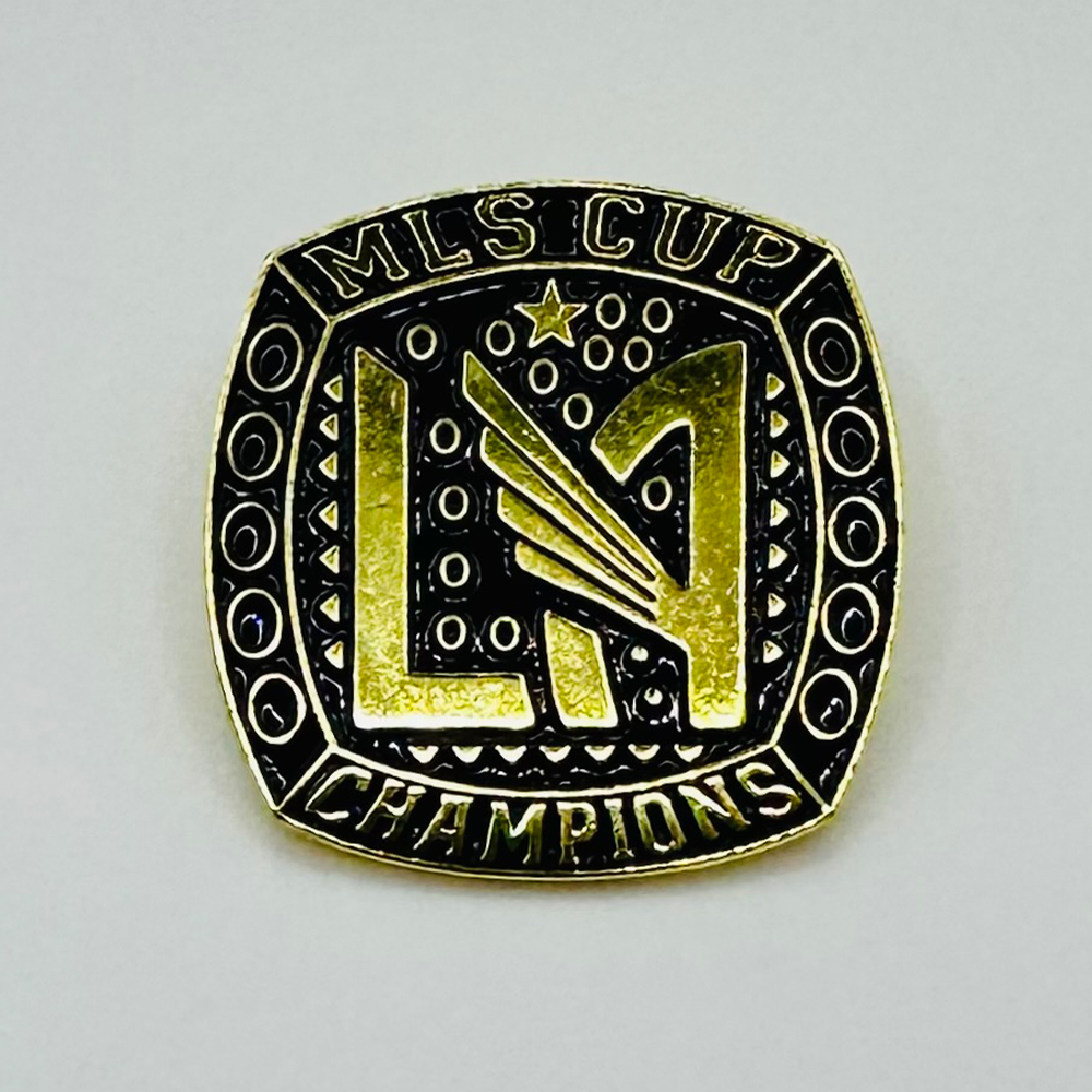 LAFC MLS Cup Champion Gold Enamel Pin