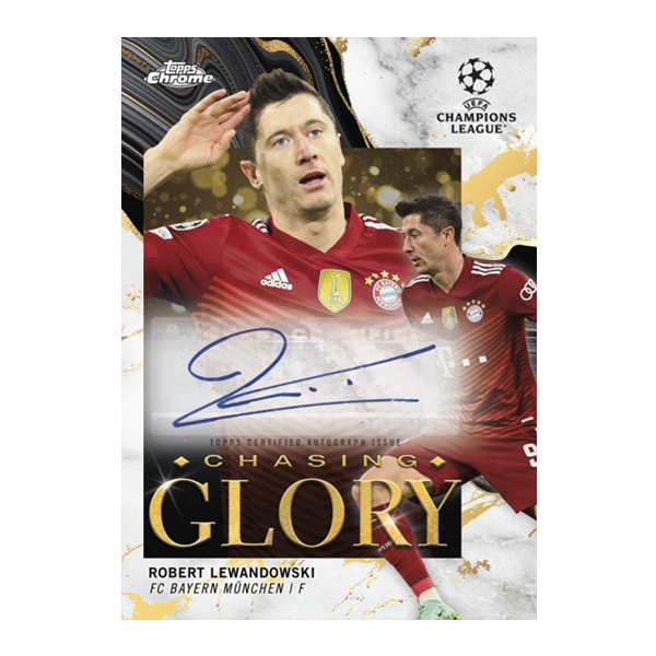 Topps Chrome Champions League Trading Cards (Single Pack)